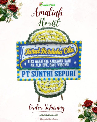 Papan Bunga Duka di Nume