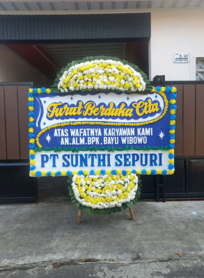 Papan Bunga Duka di Nume
